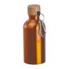 Stainless steel drinking bottle with carabiner, 40