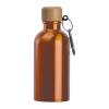 Stainless steel drinking bottle with carabiner, 40