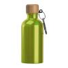 Stainless steel drinking bottle with carabiner, 40