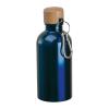 Stainless steel drinking bottle with carabiner, 40