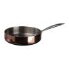 CrisMa copper frying pan with high rim