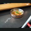 CrisMa copper frying pan with high rim