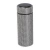 Small stainless steel drinking bottle with rhinest