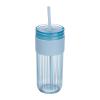 Drinking cup with straw, 660 ml