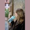 Drinking cup with straw, 660 ml