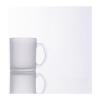 Coffee mug, transparently frosted