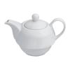 Teapot with cup and coaster