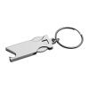 Keychain with shopping coin and bottle opener