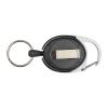 Retractable keyring with carabiner