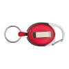 Retractable keyring with carabiner