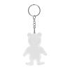 Reflecting bear keyring