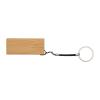Keychain with mobile stand made from bamboo