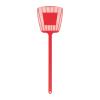 Fly swatter made of plastic