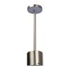 Stainless steel table lamp with rechargeable batte