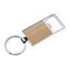 Bamboo key ring with bottle opener