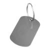Key ring metal plate