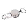 Retractable keychain with carabiner