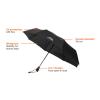 Nordic Drift Trail 23” AWARE™ RPET Auto o/c UPF 50+ umbrella