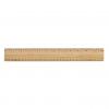 Timberson extra thick 30cm double sided bamboo ruler