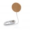 10W bamboo magnetic wireless charger