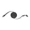 Terra RCS recycled aluminium retractable 240W 2-in-1 cable