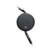 Terra RCS recycled aluminium retractable 240W 2-in-1 cable