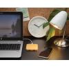 Bamboo 5W wireless charger with USB