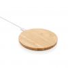 Bamboo 5W round wireless charger