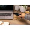 Bamboo 10W wireless charger with USB