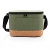 Two tone cooler bag with cork detail