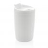 GRS Recycled PP tumbler with flip lid