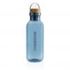 RCS RPET bottle with bamboo lid and handle