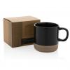 Glazed ceramic mug 360ml