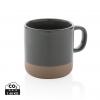 Glazed ceramic mug 360ml