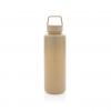 RCS certified recycled PP water bottle with handle