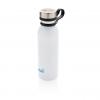 Copper vacuum insulated bottle with carry loop