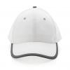 Impact AWARE™ Brushed rcotton 6 panel contrast cap 280gr