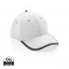 Impact AWARE™ Brushed rcotton 6 panel contrast cap 280gr