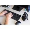 Aervina RCS recycled plastic re-chargeable desk fan