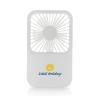 Aervina RCS recycled plastic re-chargeable desk fan