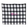 Soft plaid fleece blanket