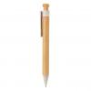 Bamboo pen with wheatstraw clip