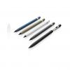 Aluminium inkless pen with eraser