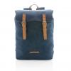 Canvas laptop backpack PVC free