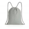 Impact AWARE™ recycled cotton drawstring backpack 145g