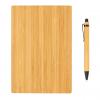 A5 Bamboo notebook & pen set