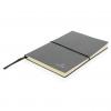 A5 GRS recycled leather notebook