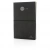 A5 GRS recycled leather notebook