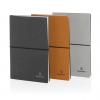 A5 GRS recycled leather notebook