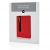 Standard hardcover PU A5 notebook with stylus pen